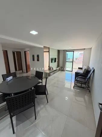 Apartamento 3 quartos com vista para o mar no Bessa