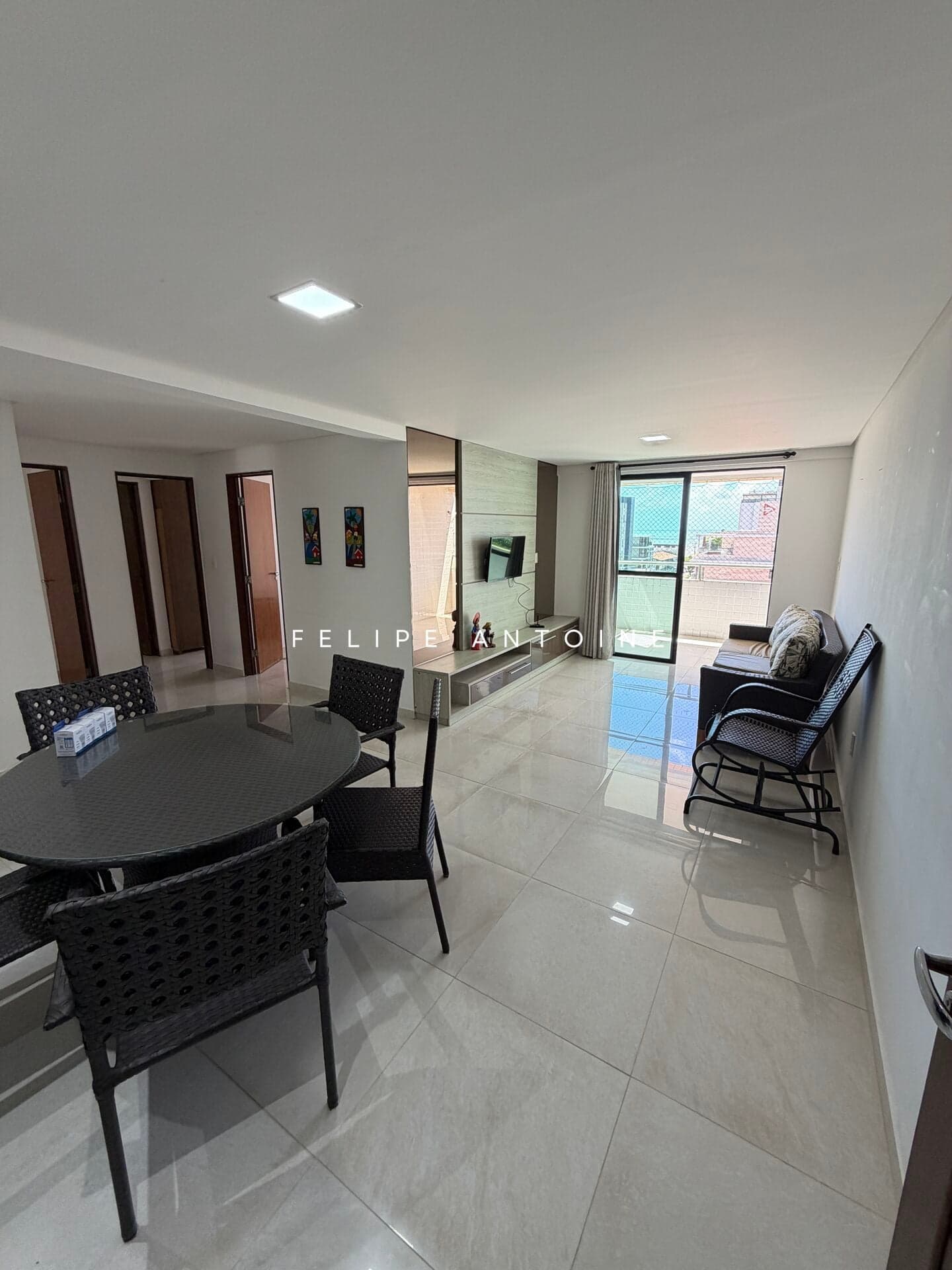 Apartamento 3 quartos com vista para o mar no Bessa