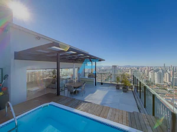 Cobertura Duplex Porteira Fechada de Alto Padrão no High Mooca – 320m²