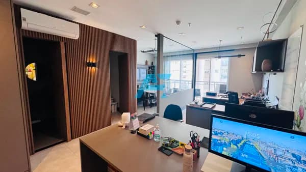 Sala Comercial - Axis Business - Locação - MOBILIADA