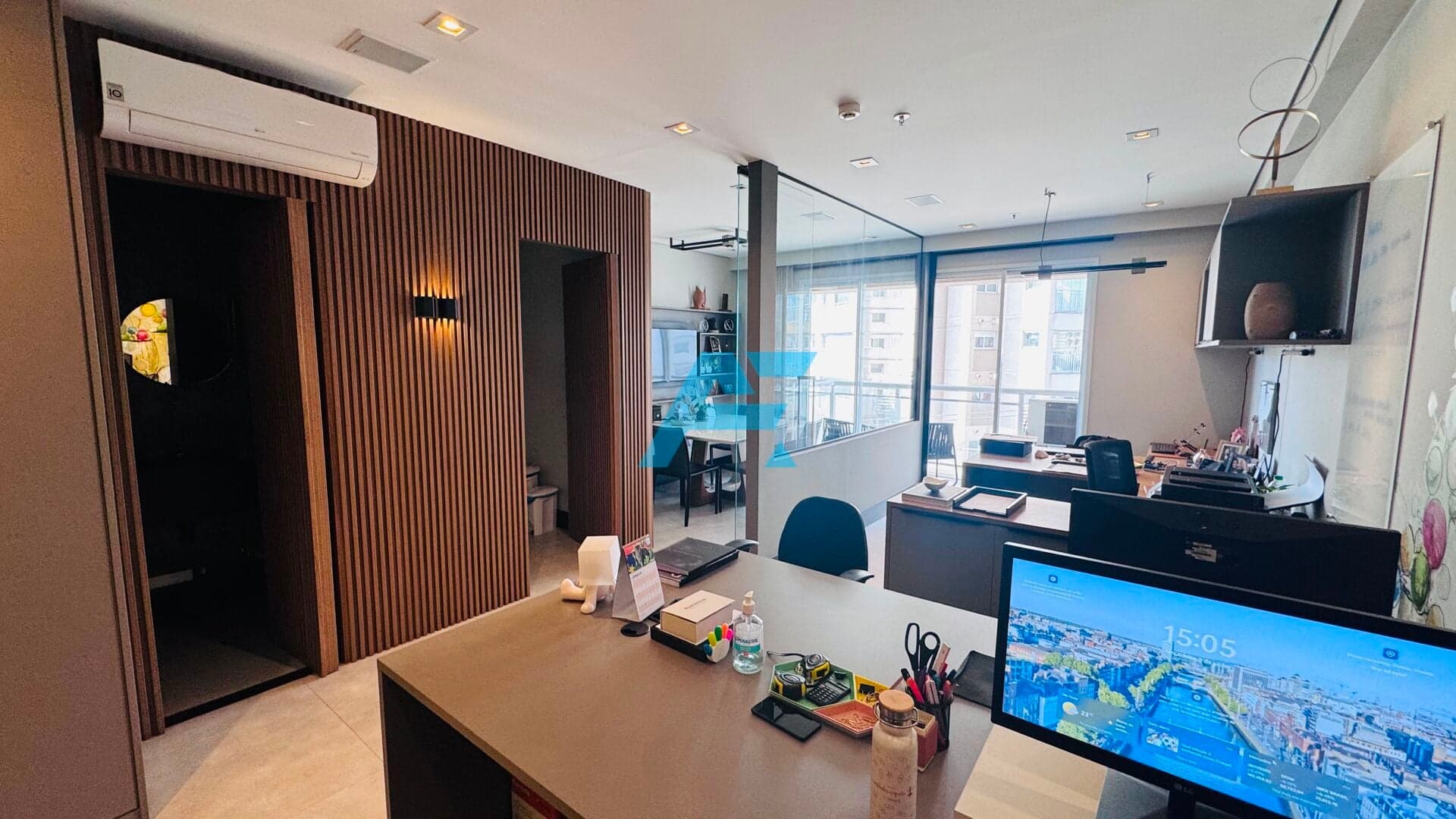 Sala Comercial - Axis Business - Locação - MOBILIADA