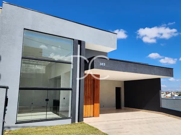 Casa Térrea Moderna AC 180 m² | AT 267 m² | 3 Suítes | 4 Banheiros | 4 Vagas | SPA
