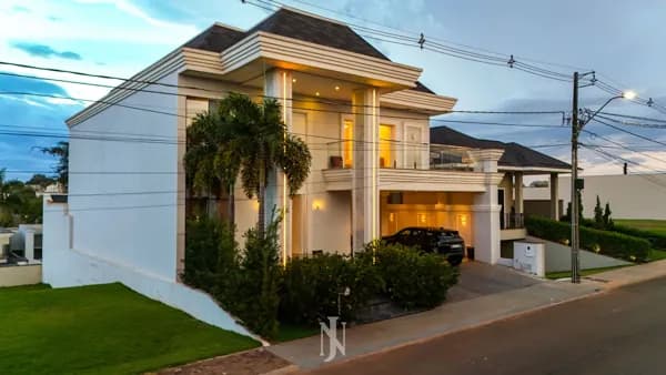 SOBRADO NEOCLÁSSICO ALTO PADRÃO - CONDOMÍNIO VILA A PARK - MOBILIADO E DECORADO R$ 5.900.000,00
