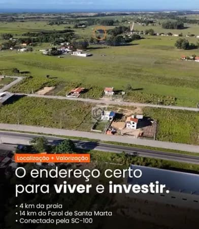 Terreno em Loteamento em Laranjal, Jaguaruna/SC