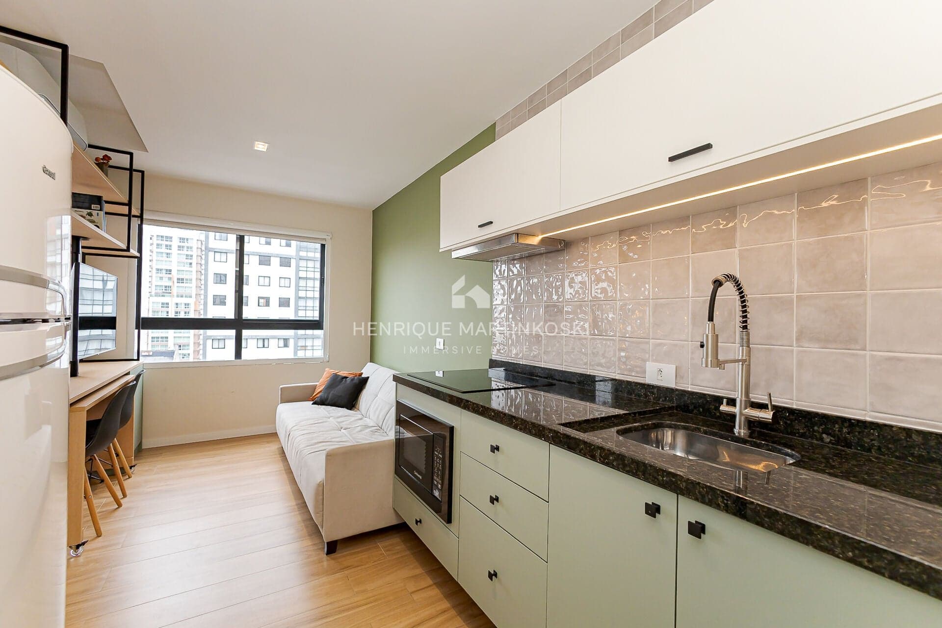 Studio mobiliado no MUV Residence | Investimento pronto para gerar renda