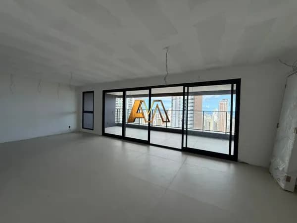 APTO 3 SUITES COM VARANDA INTEGRADA NO CAMINHO DAS ARVORES