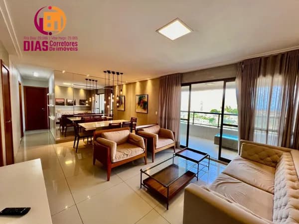 Vendo em exclusividade Apartamento vista mar mobiliado com 3 suítes no Condomínio Parque tropical de 114m² em Pituaçu, Salvador/BA