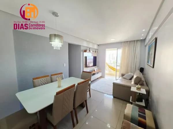 Vendo lindo Apartamento reformado nascente com 68m2 com 3/4, suíte, armários e ar-condicionado, 2 vagas, no condomínio City Parck - Acupe de Brotas - SSA/BA.