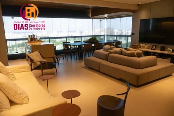 Vendo Apartamento de Porteira fechada no Alto do Itaigara com 155m2 mobiliado e decorado com 4/4, suítes, 4 vagas total infraestrutura- Itaigara Salvador/BA.