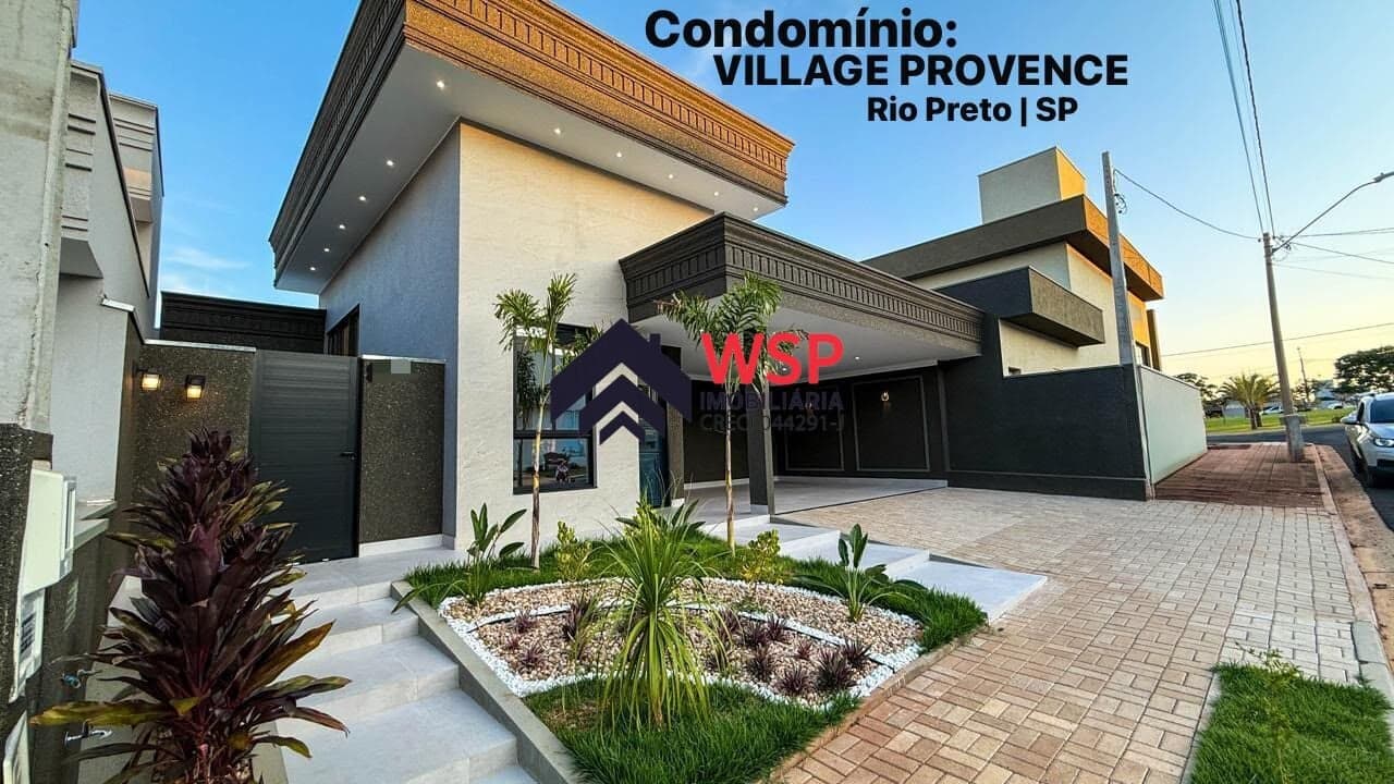 Casa em São José do Rio Preto - Village Provence