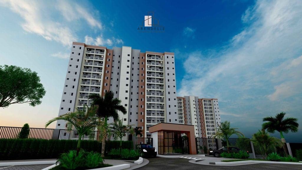 Apartamento em construção com varanda gourmet no Sou Pleno Paisage