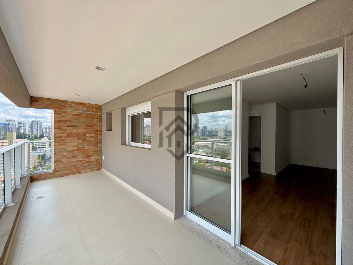Apartamento brooklin andar alto vista livre