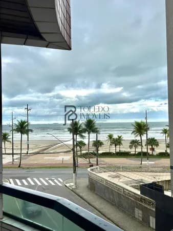 APARTAMENTO VISTA MAR DE 1 DORMITÓRIO COM 1 VAGA À VENDA R$ 335.000,00 – Ocian, Praia Grande/SP