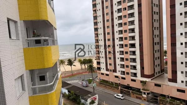 Apartamento de 1 dormitório com vista para o mar à venda por R$ 320.000,00 – Mirim, Praia Grande/SP