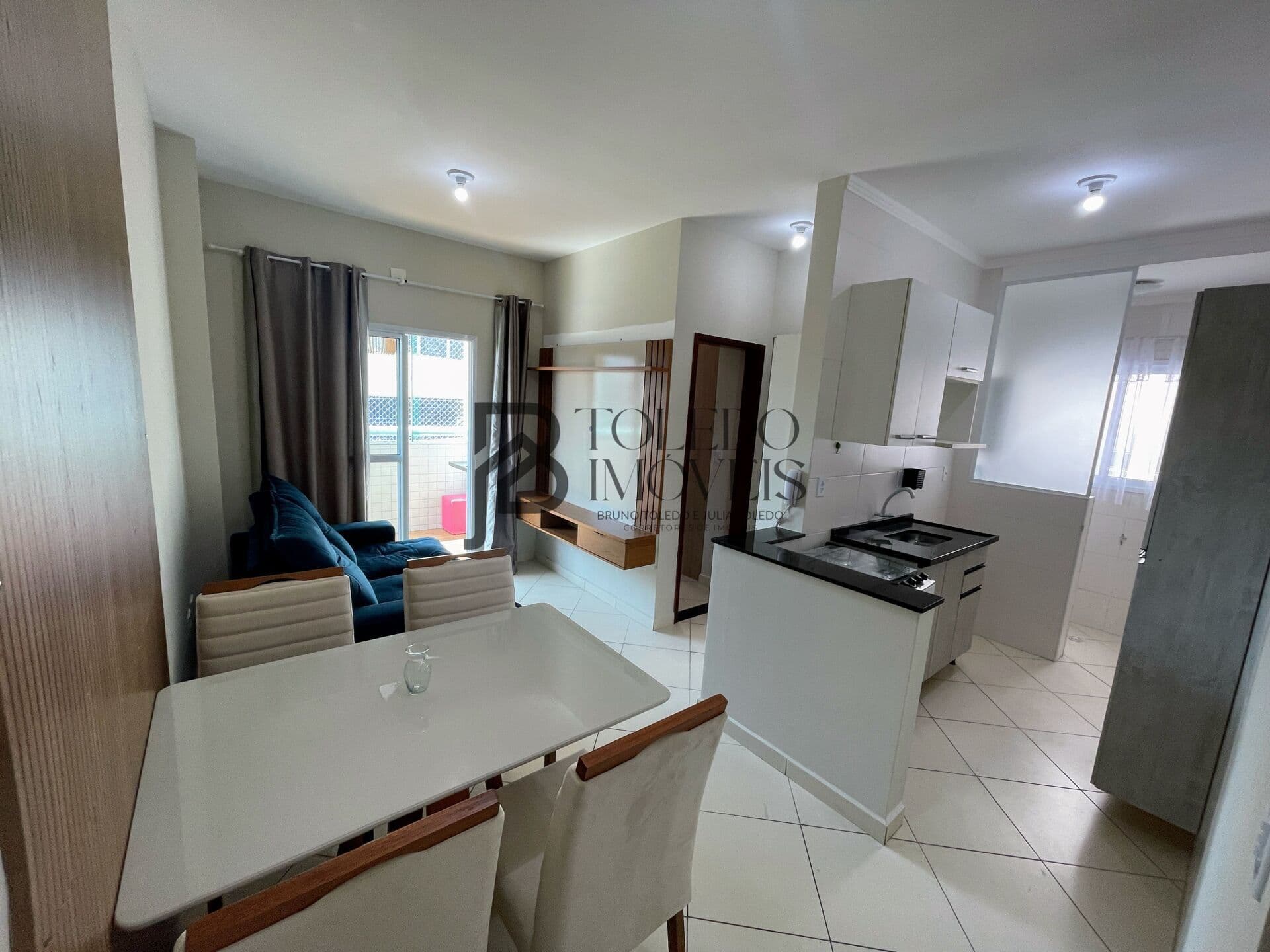 Apartamento de 1 dormitório à venda por R$ 325.000,00 – Caiçara, Praia Grande/SP