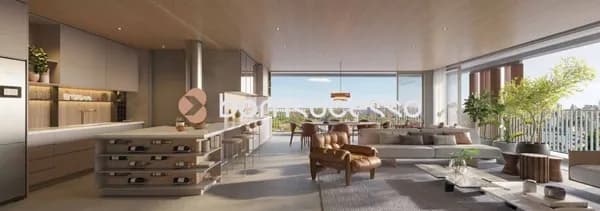 Apartamento novo no Brooklin, 04 suítes, 04 vagas, 261 m².