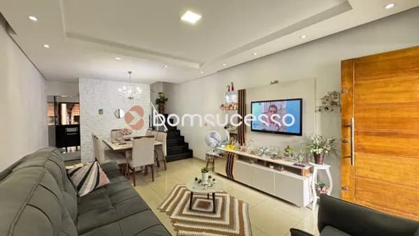 Sobrado com 3 dormitórios à venda, 122 m² por R$ 720.000,00 - Vila Carrão - São Paulo/SP