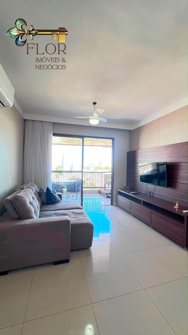 Apartamento Mobiliado para Locação no Edifício Tucanã – 3 Quartos com Jacuzzi – 106 m²