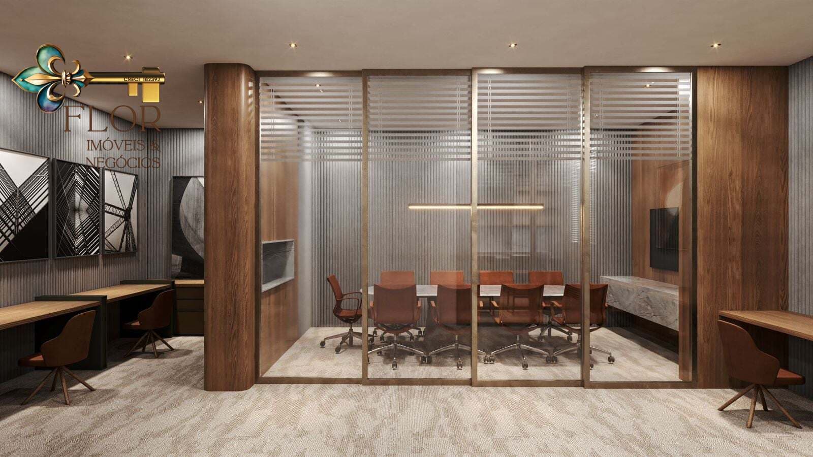 Sala Comercial à Venda no Centro Político Administrativo – 50,81m² no Trípoli Business & Residence