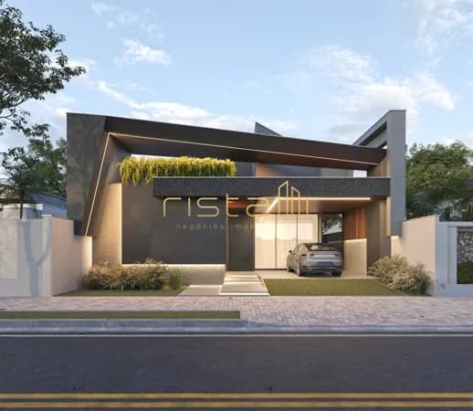 Casa Térrea de Alto Padrão com 3 Suítes e Piscina no Tropical II
