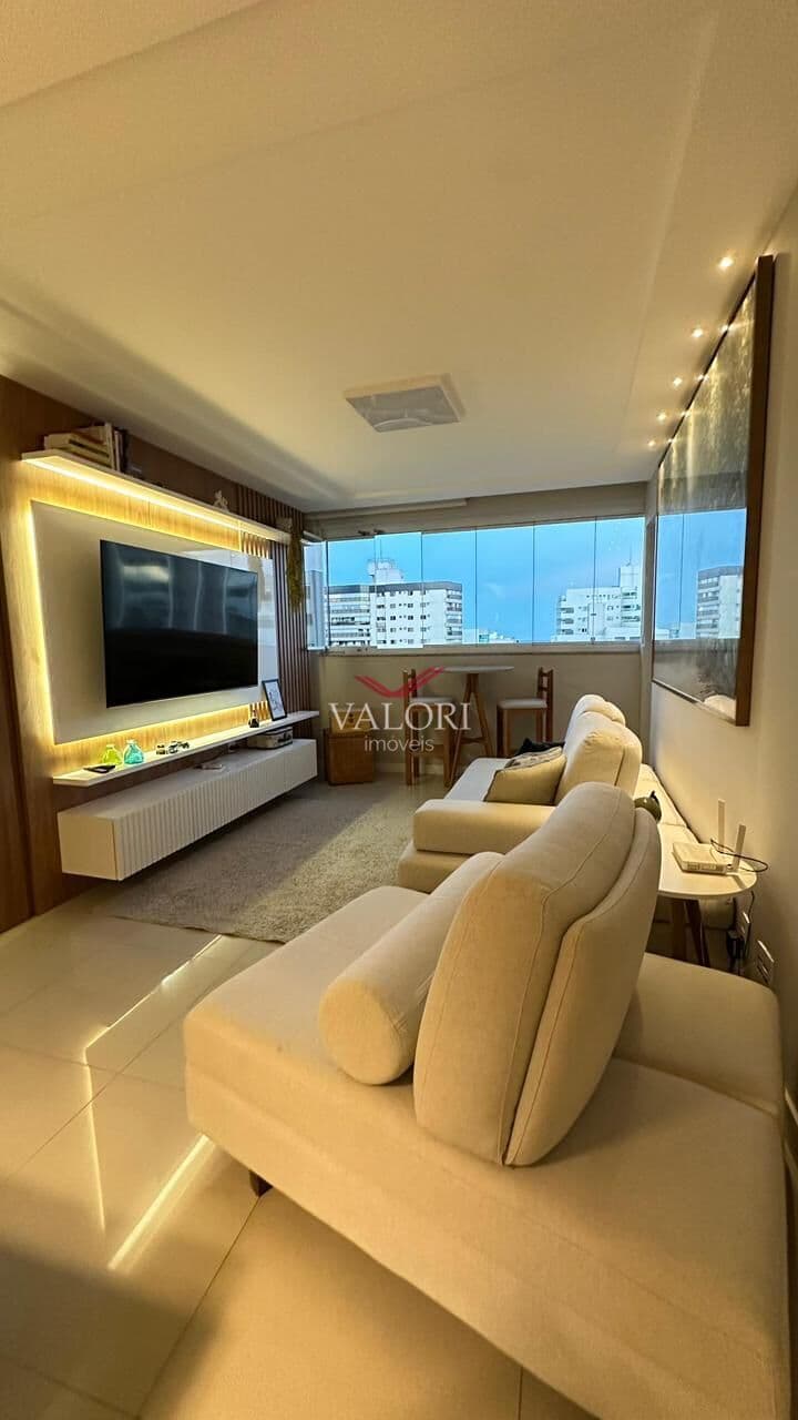 Apartamento 2 Quartos sendo 1 Suíte na Praia da Costa Porteira Fechada