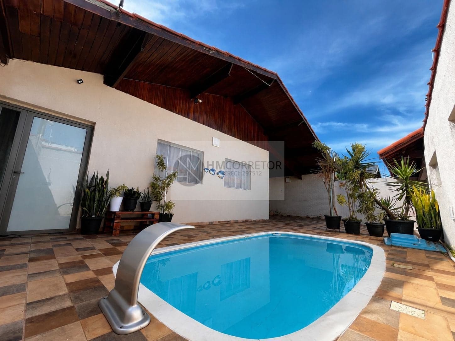 Casa Térrea a 200 metros da praia Balneário Três Marias, Peruíbe/SP