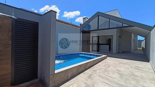Casa Térrea com piscina em Park D'aville, Peruíbe/SP