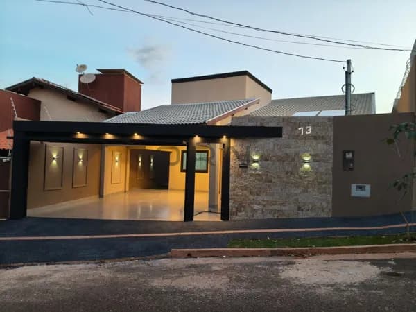 Casa nova no Água Limpa Park/ Vila Nasser