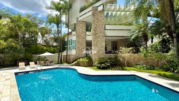 Tamboré 2 - maravilhosa casa, com 5 suítes