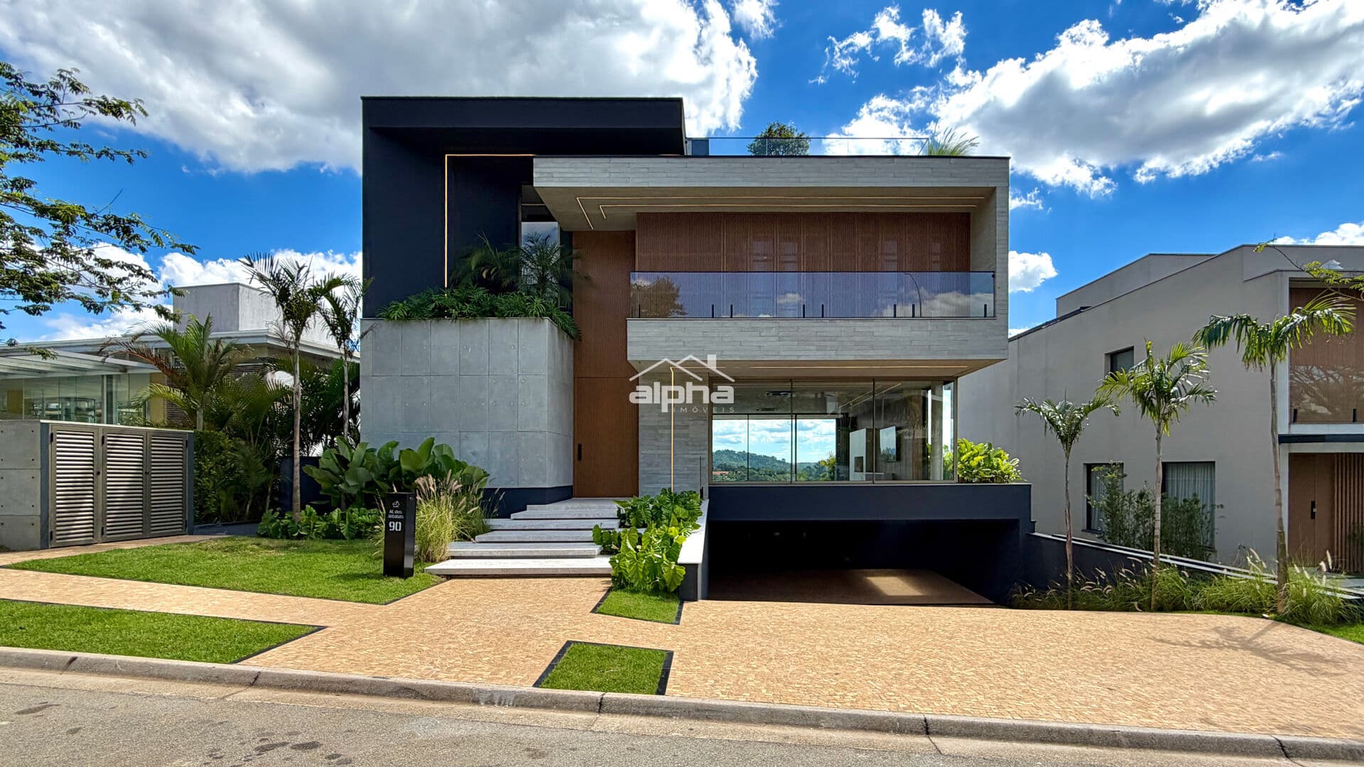 Gênesis II - maravilhosa casa nova, com padrão AAA e vista para a mata