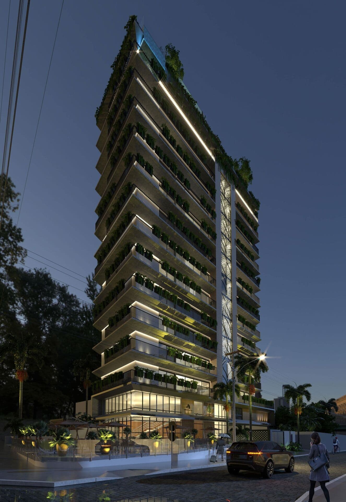 Garden - Jardins Palace Residence | Itajaí – Praia de Cabeçudas.