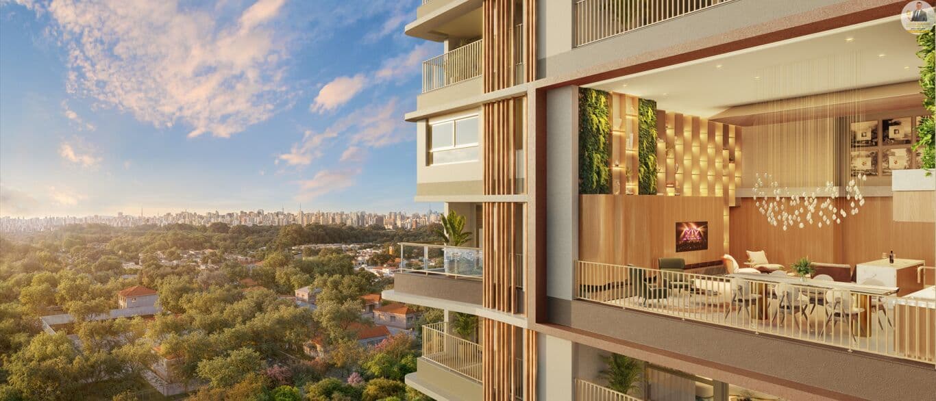 ESCAPE BROOKLIN by CYRELA | Apartamento com 79m² - 2 Quartos sendo 1 Suíte - Varanda Gourmet | 1 Vaga | Lazer Completo | Piscina Coberta | Quadra de Tênis. No Bairro do Brooklin, São Paulo, SP.
