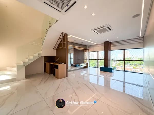 Apartamento Duplex exclusivo em Casa Forte - 185 m², 04 quartos e piscina privativa - Edf Smart Plaza Raphael Monte