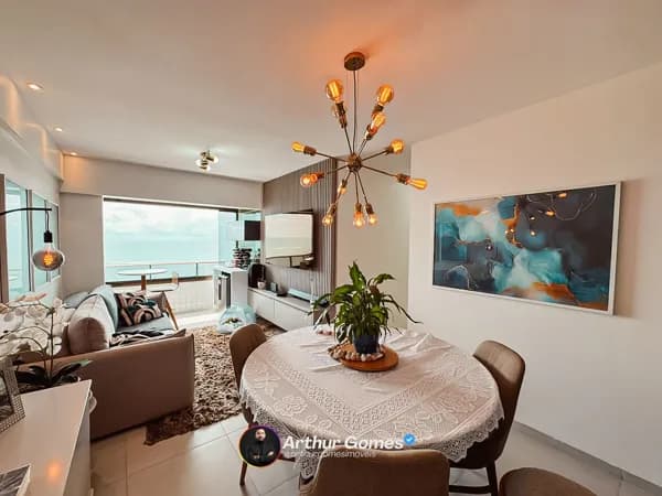 Apartamento em Candeias com 3 quartos, 2 suítes e 2 vagas de garagem - Edf. Monte Solare