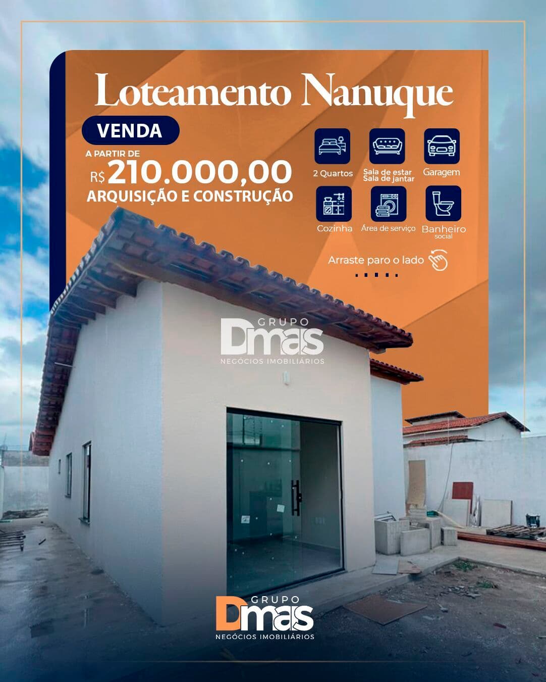 Casa no Loteamento Nanuque - 210 mil