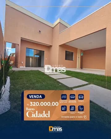 Casa no Bairro Planejado Cidadel – R$ 320 MIL