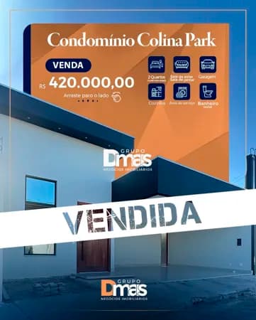 Casa no Condomínio Colina Park - R$ 420 mil