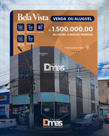Ponto Comercial para Aluguel ou Venda – Bela Vista, Teixeira de Freitas/BA