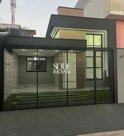 Casa nova com área gourmet à venda no Jardim Marambaia em Jundiaí