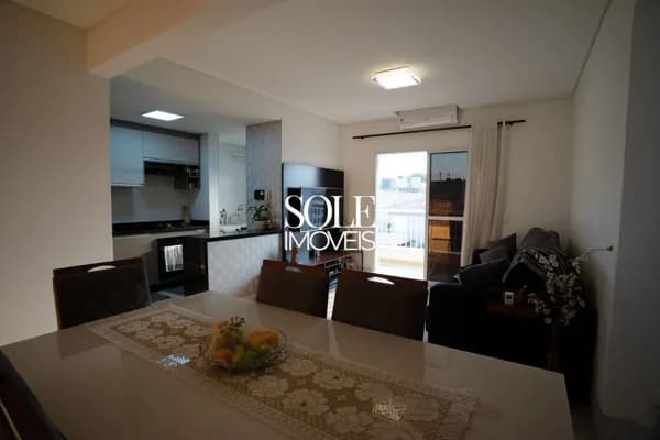 Apartamento de 98m² com suíte, varanda gourmet e portaria virtual
