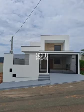 Casa Moderna com Pé-Direito Duplo à Venda no Jardim Pérola | Itupeva