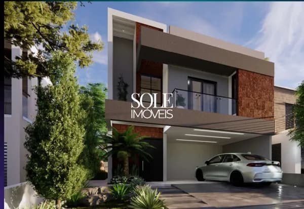 Casa moderna e muito bem distribuída no Condomínio Terras de Gênova