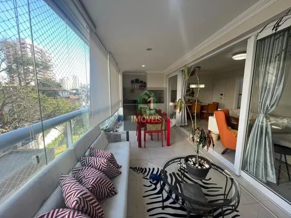 Vila Romana - apartamento à venda com varanda gourmet, 3 suítes, 3 vagas + amplo terraço