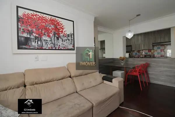 Apto c/ 2 dorms sendo 1 suite pra alugar na Vl Romana com churrasqueira e 2 vagas. 76metros