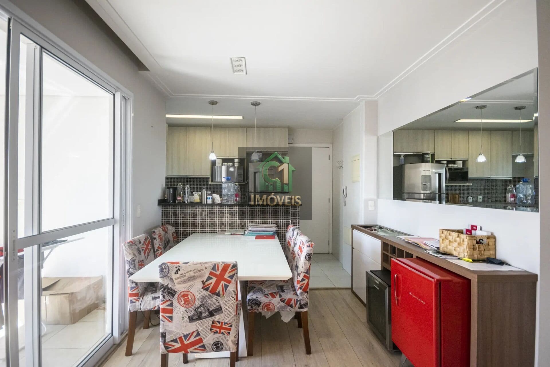 Apartamento 2 dormitorios 1 vaga em Andar alto com uma linda vista