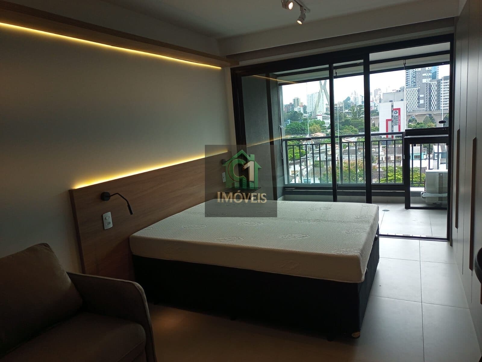 Studio mobiliado 33m² - Mobiliado - Brooklin - São Paulo / SP
