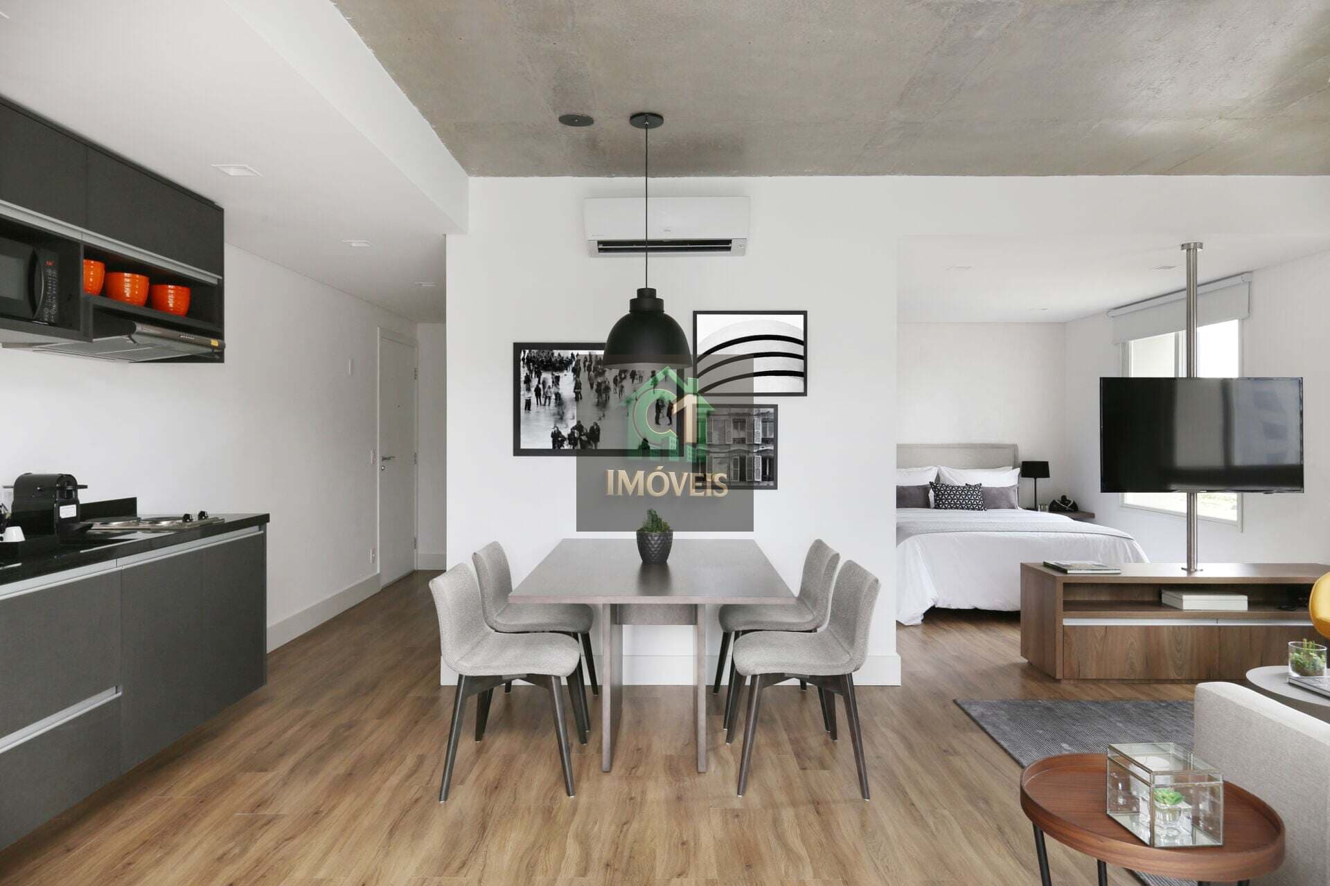 Apartamento Brooklin - 63m²- 1 dormitório, São Paulo/SP