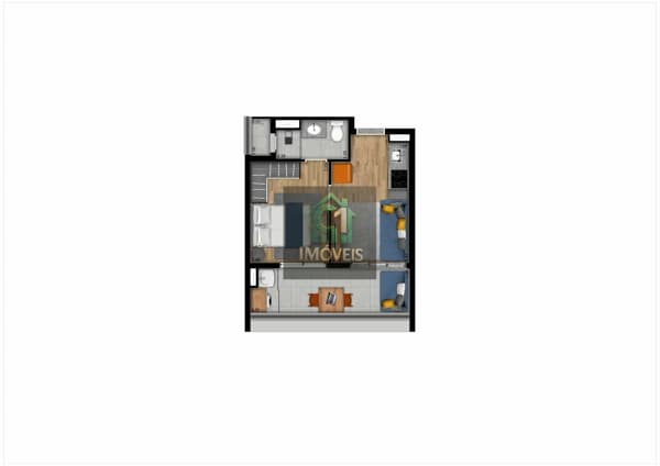 Apartamento Studio proximo ao metro