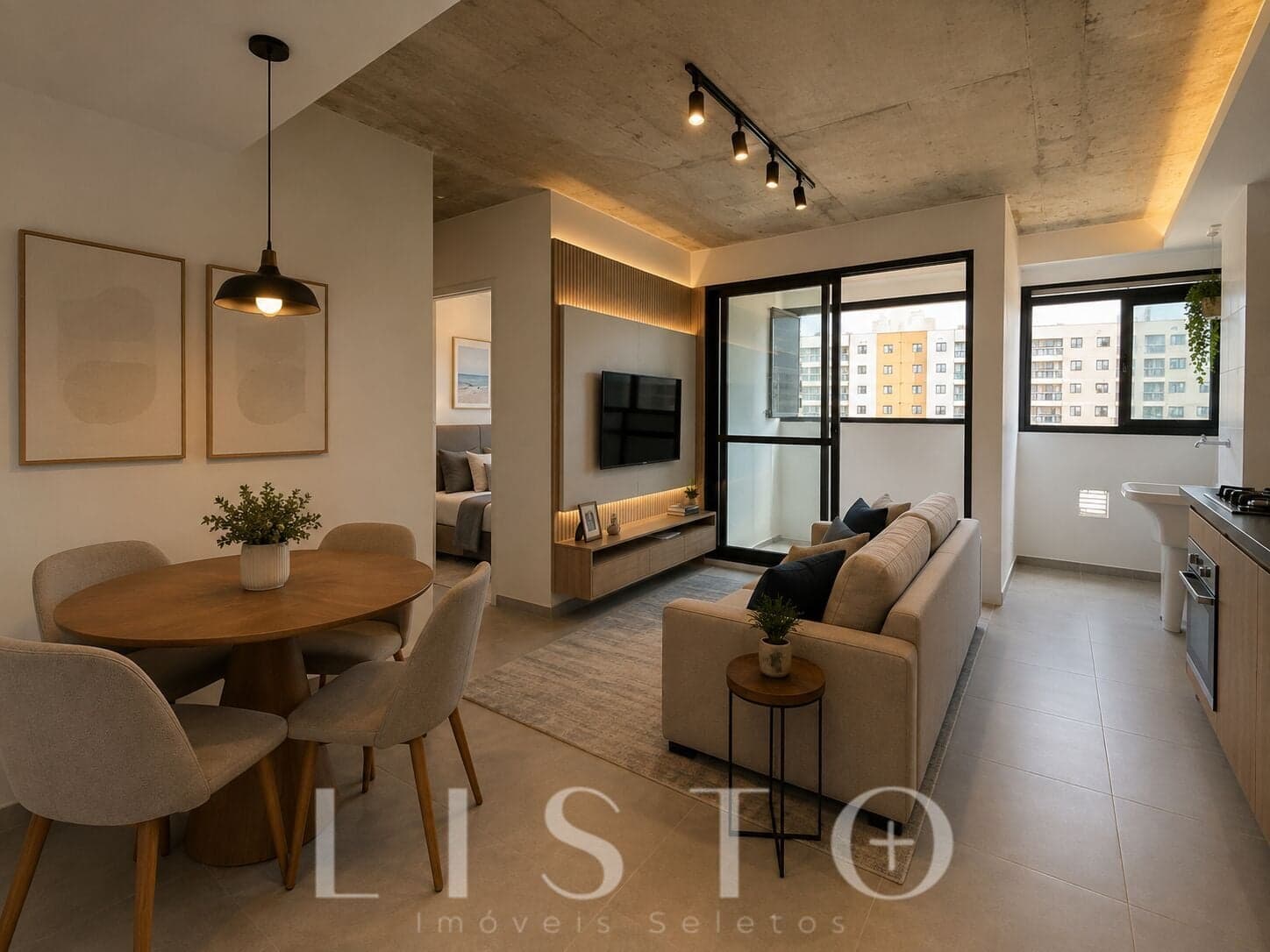 Apartamento à Venda no ETEHE | 55 m² | 2 Quartos, 1 Suíte | Varanda | Vista para as Montanhas | Lazer Completo