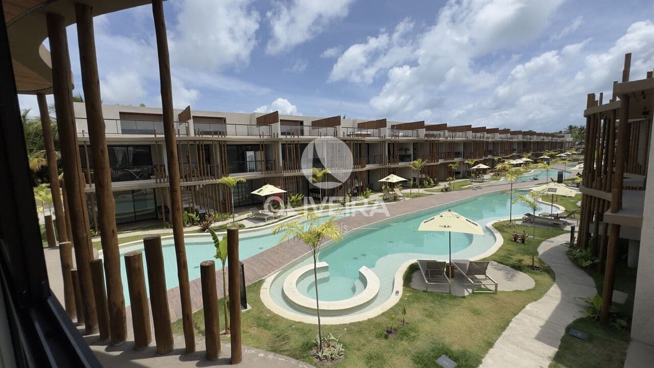 Naay Villas Boutique: Apartamento 2 suítes a beira-mar da praia de Tatuamunha